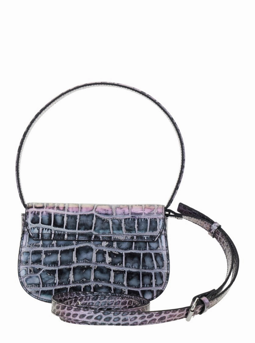 1Dr' Brown Shoulder Bag With Adjustable