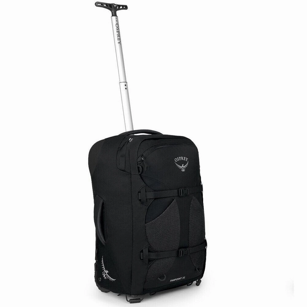 36L Farpoint Wheeled Convertible Carry-On Travel Backpack, Black