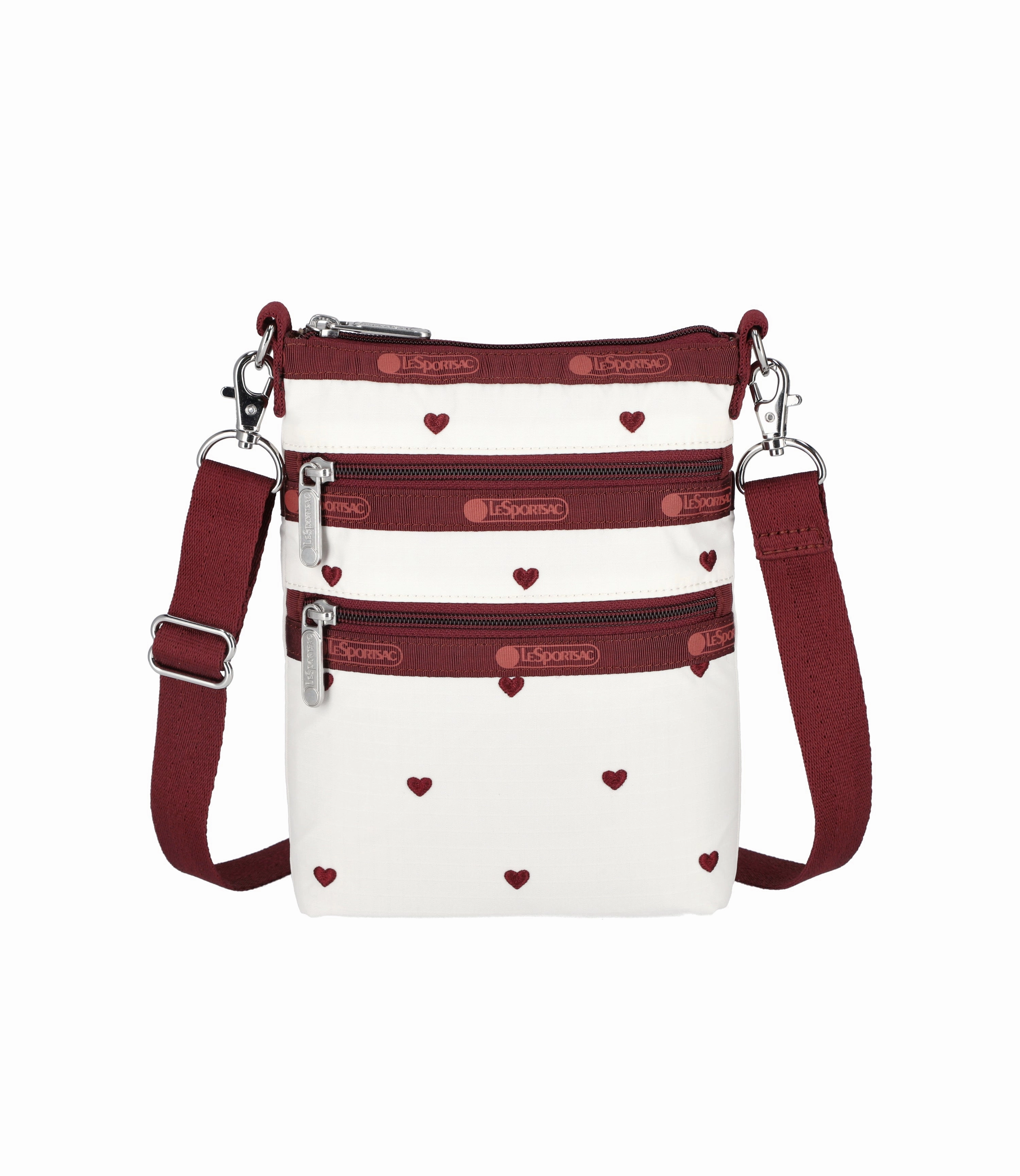 3-Zip Crossbody