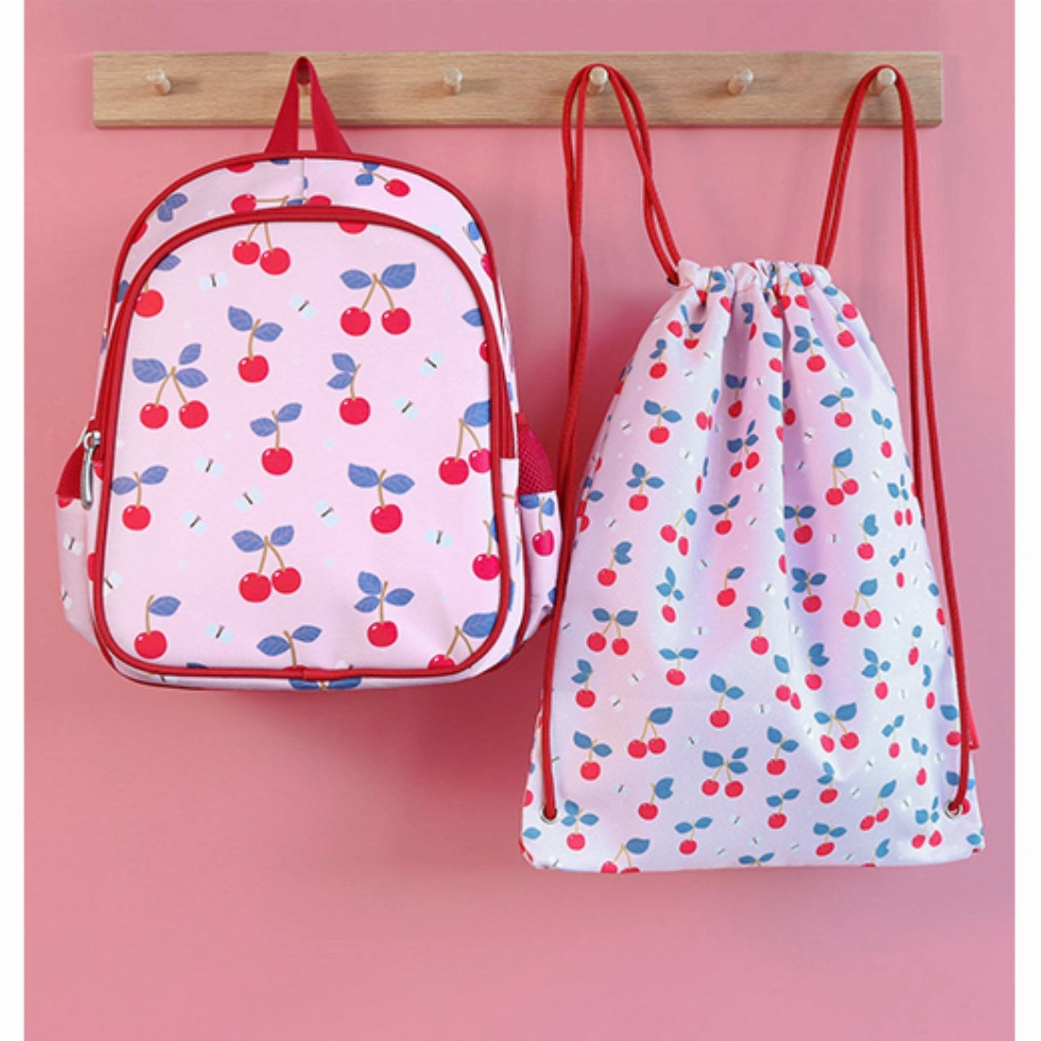 A Little Lovely Company Cherries Backpack