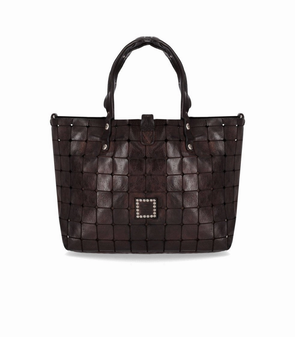 Acacia Dark Brown Crossbody Bag