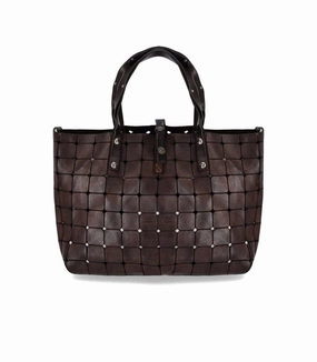 Acacia Dark Brown Crossbody Bag