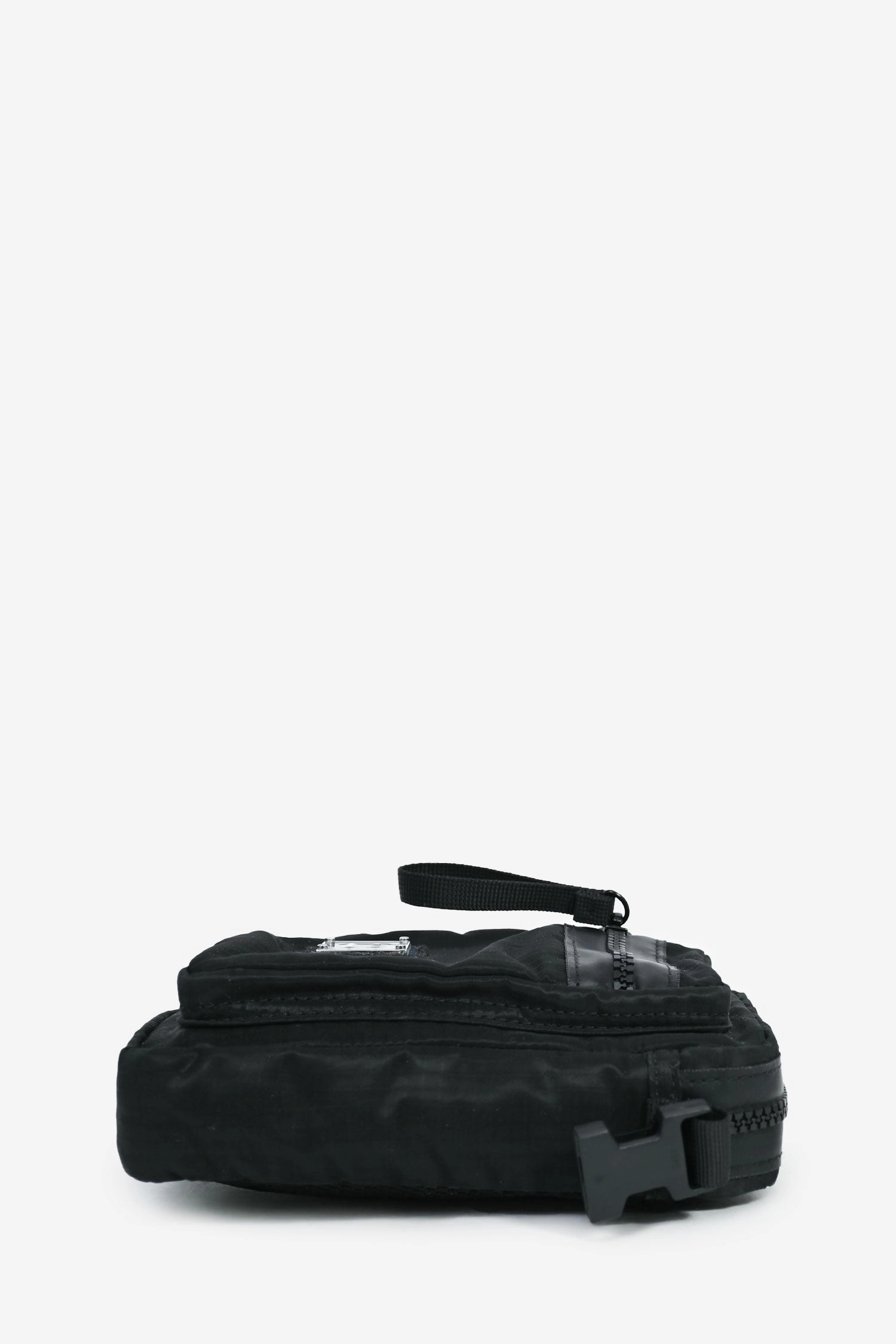 Acne Studios Black Nylon Messenger Bag