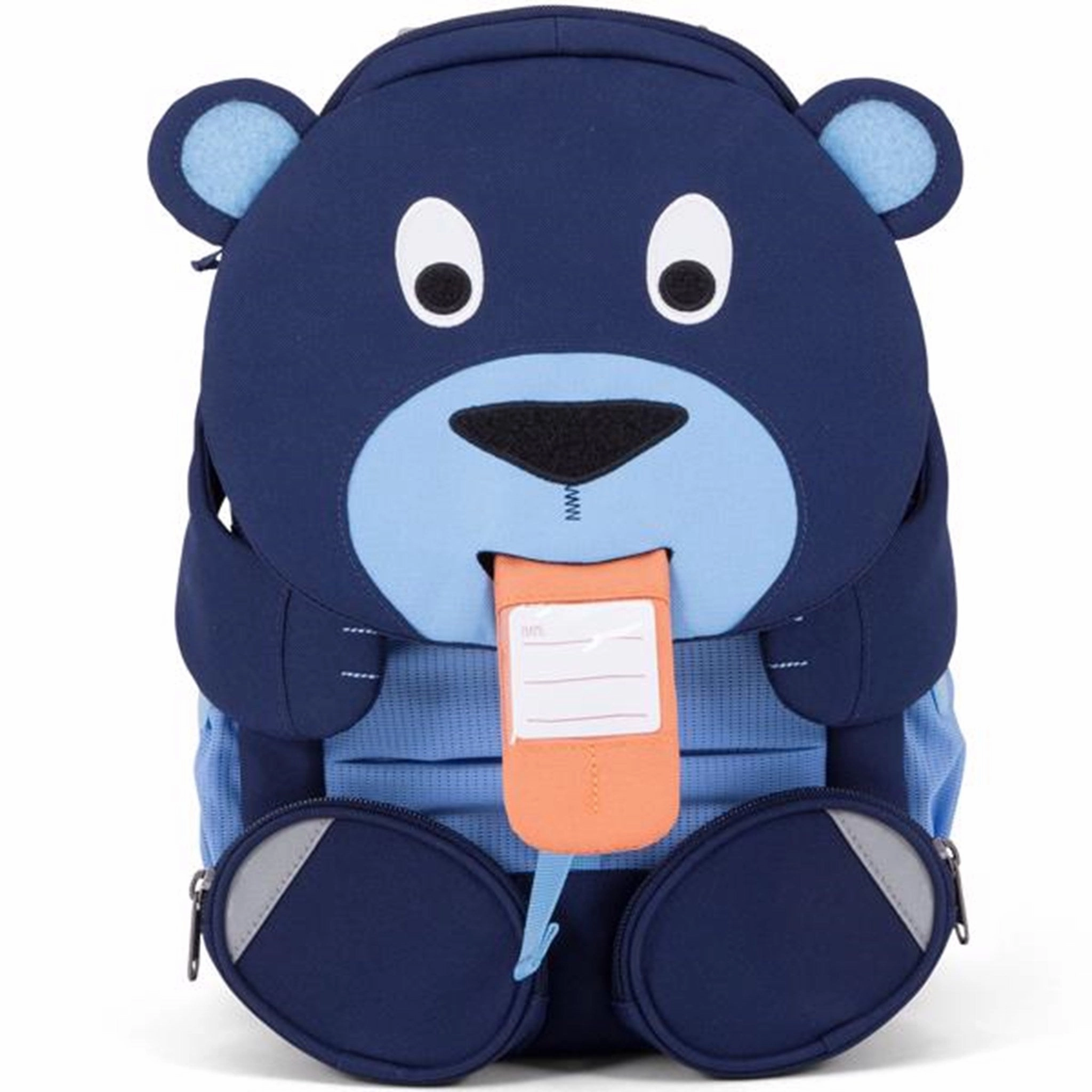 Affenzahn Kindergarten Backpack Large Blue Bela Bear