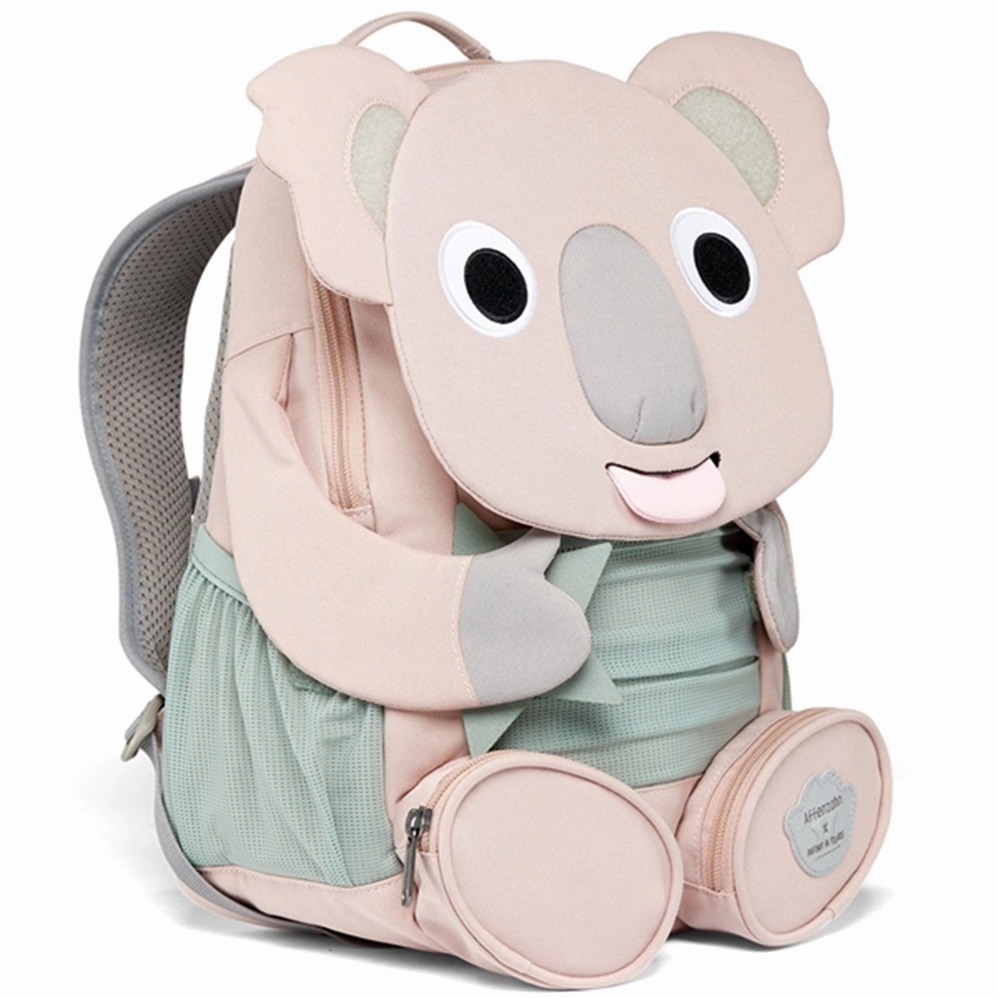 Affenzahn x MINI A TURE Kindergarten Backpack Large Friend Koala Cloudy Rose