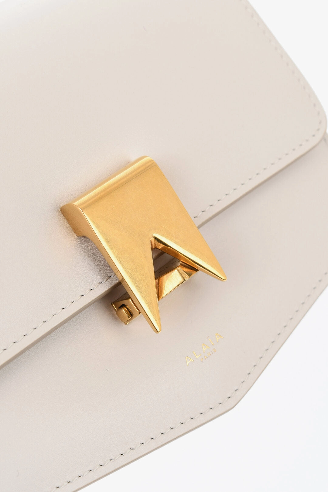 Alaia Leather Le Papa Crossoby Bag