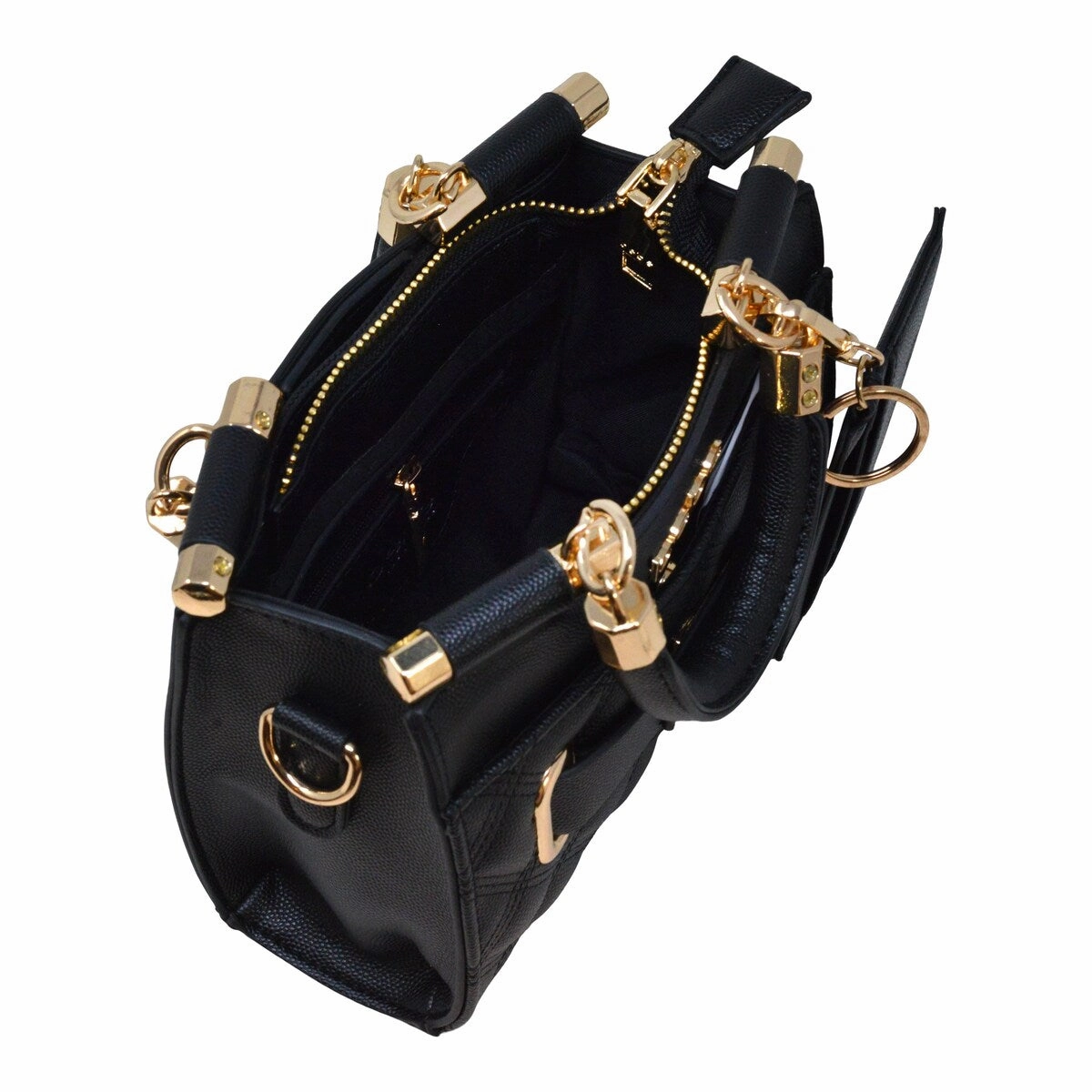 Alex Quilted Mini Satchel w/ CC