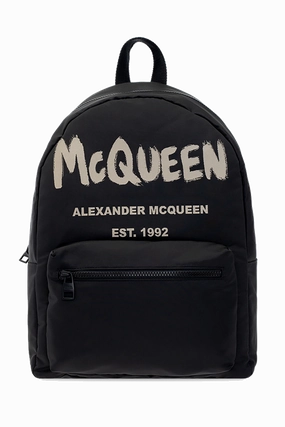 Alexander Mcqueen Graphic Backpack