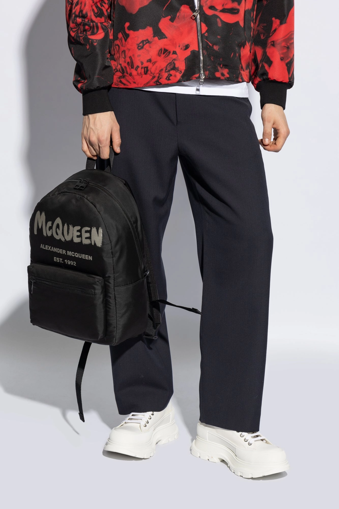 Alexander Mcqueen Graphic Backpack