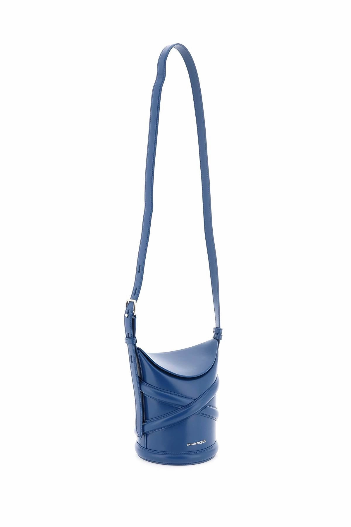 Alexander mcqueen the curve small bucket bag