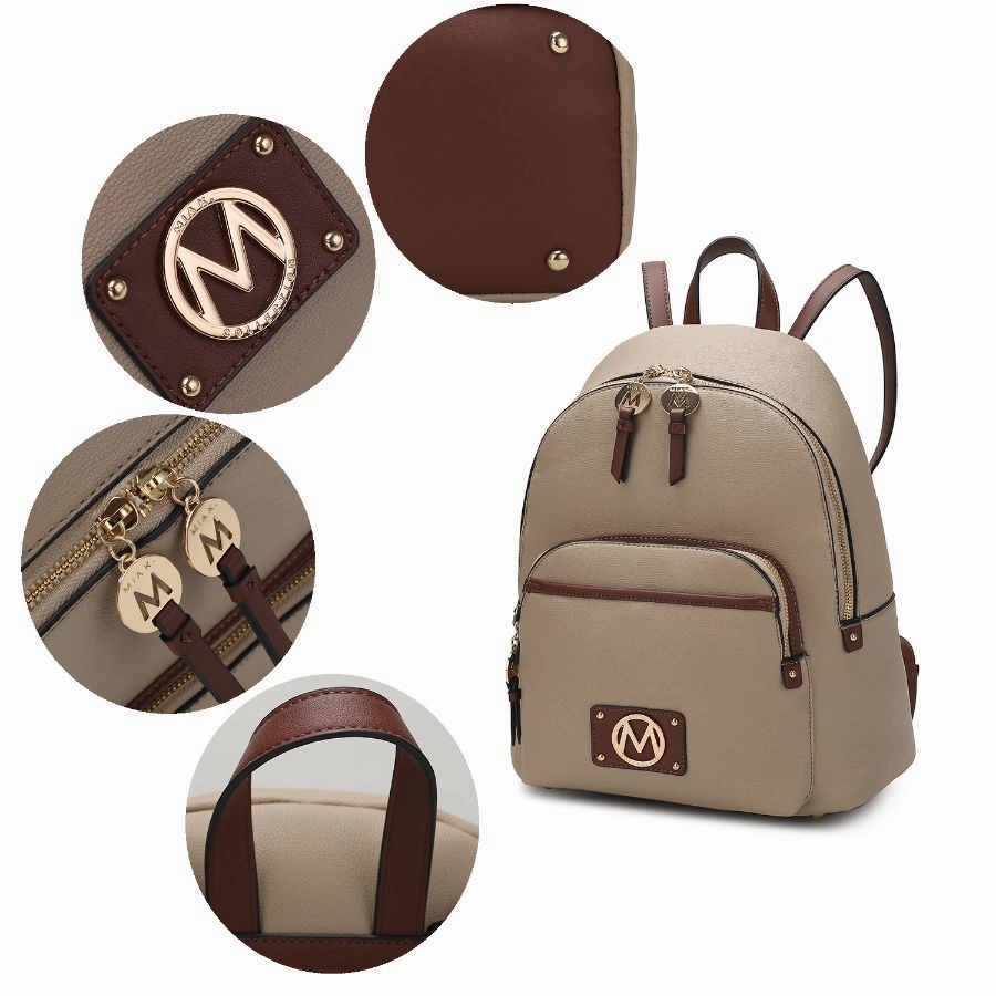 Alice Vegan Leather Backpack Handbag