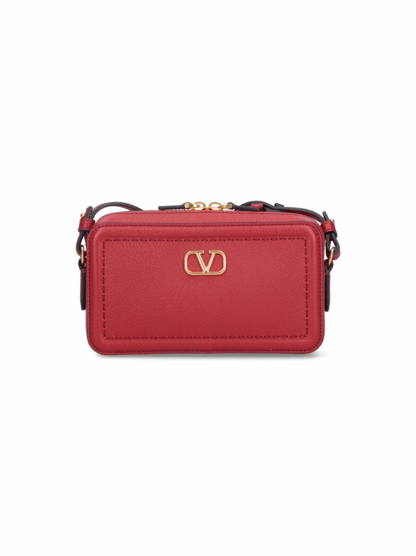 Alltime" Mini Crossbody Bag  Red
