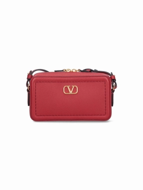 Alltime" Mini Crossbody Bag  Red