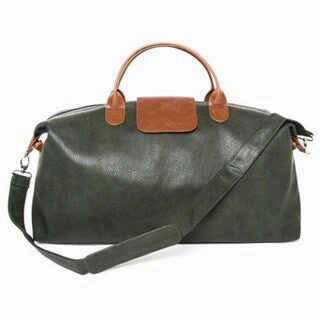 Alpha Vegan Leather 24-inch Duffel Bag