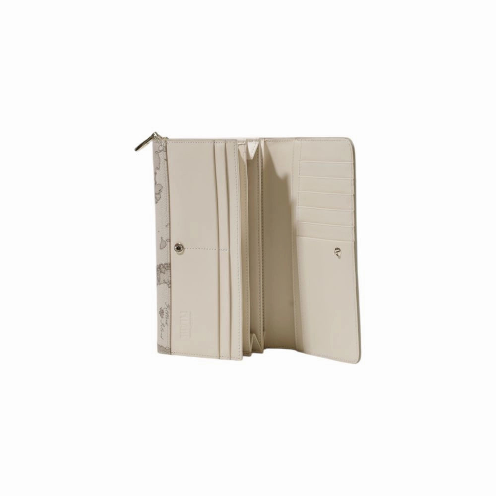 Alviero Martini Prima Classe Beige Leather Wallet