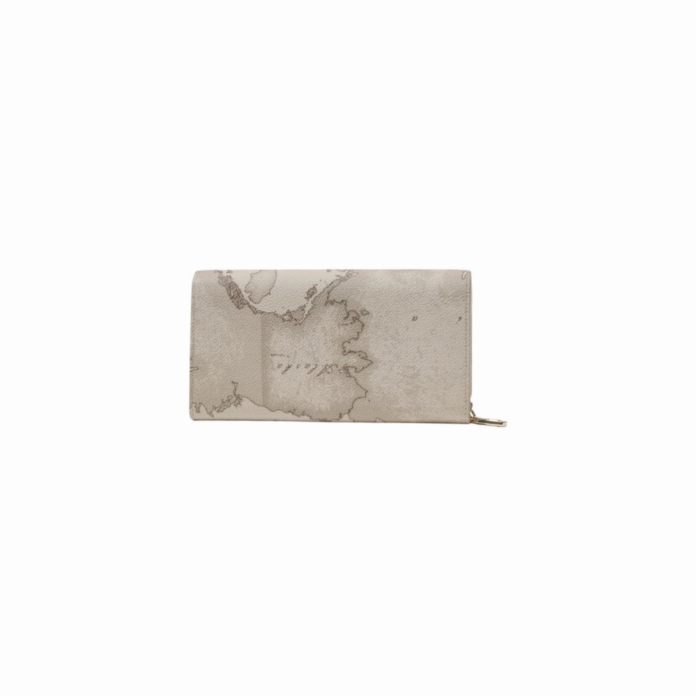 Alviero Martini Prima Classe Beige Leather Wallet