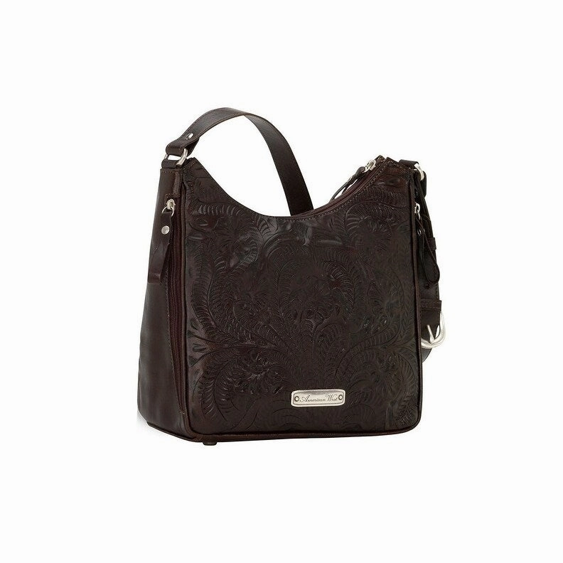 American West Western Handbag Annie's Secret Chocolate 8950629 - 10 x 11 x 4.5