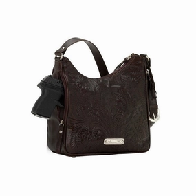 American West Western Handbag Annie's Secret Chocolate 8950629 - 10 x 11 x 4.5
