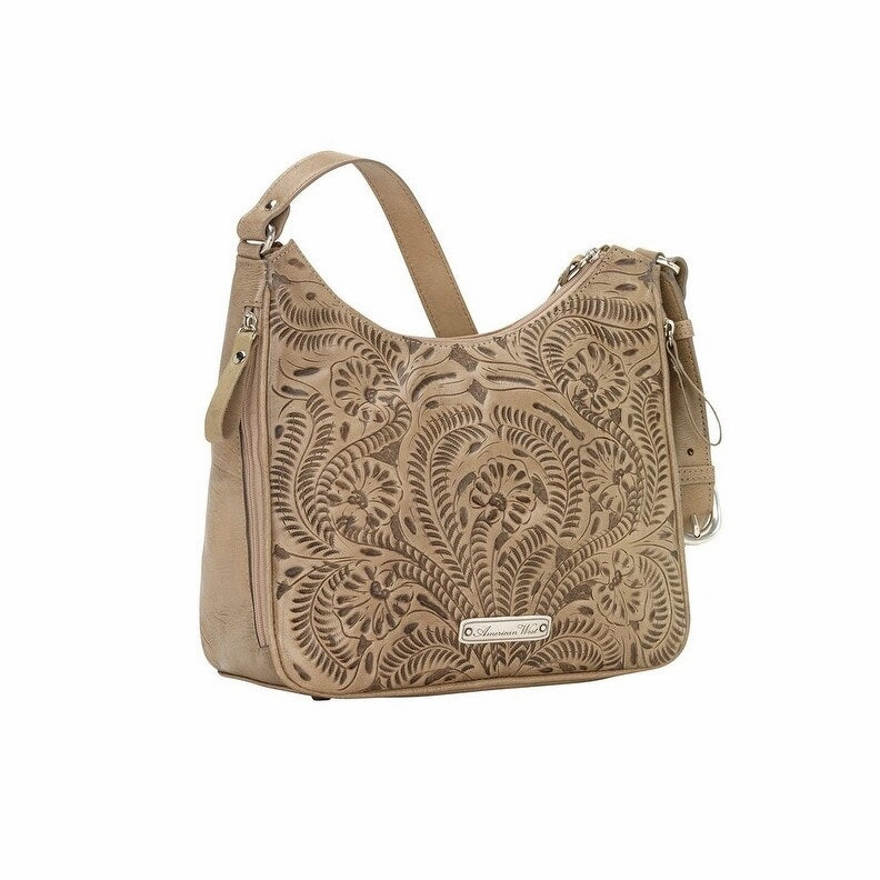 American West Western Handbag Annie's Secret Shoulder Sand 8952629 - 10 x 11 x 4.5