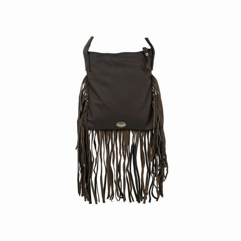 American West Western Handbag Fringe Pocket Aztec Tapestry 7210120 - 8 x 9
