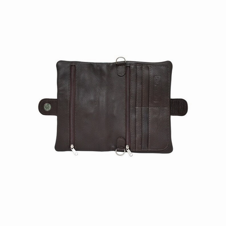 American West Western Handbag Grab-And-Go Chestnut Brown 7785178 - 9.5 x 7 x 3