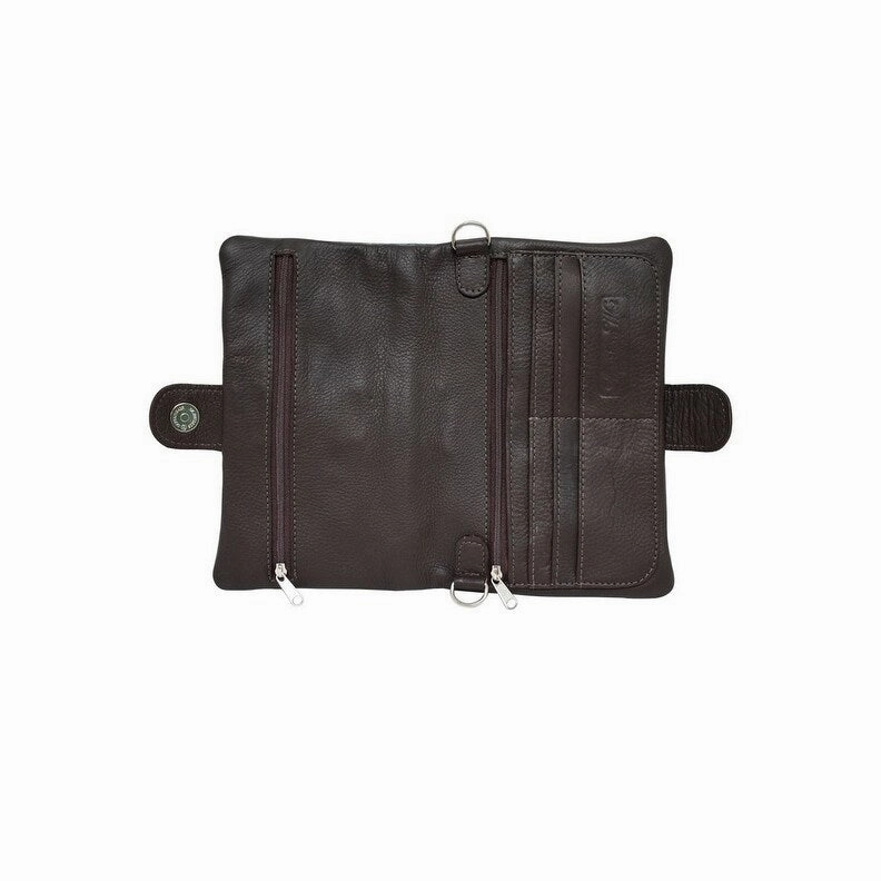 American West Western Handbag Grab N Go Crossbody Leather Sand 7752078 - 8.5 x 5 x 2