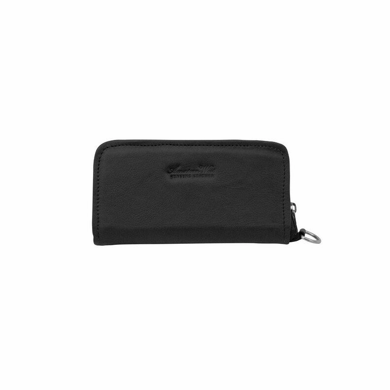 American West Western Wallet Womens Cow Town Black Hair On 4121082 - 8 x 4