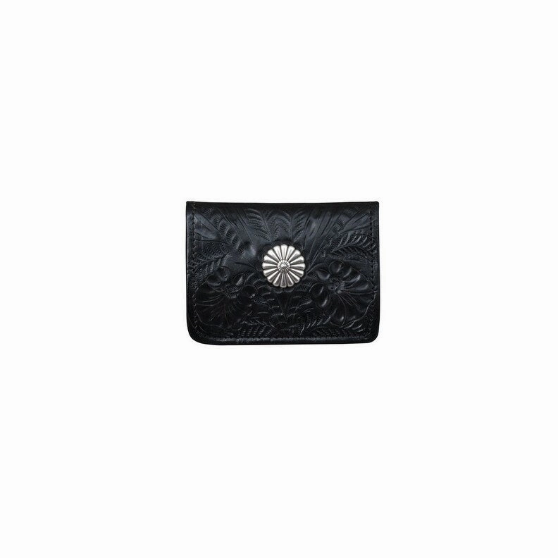 American West Western Wallet Womens Trifold 5 x 3.75 Black 6720882 - 5 x 3.75