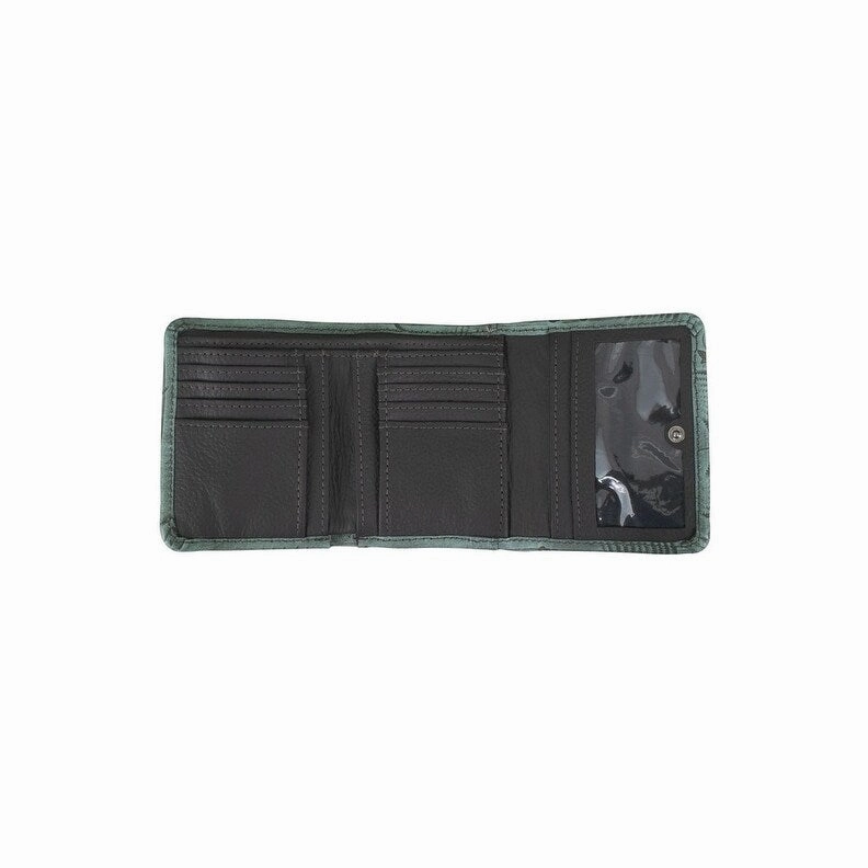 American West Western Wallet Womens Trifold 5 x 3.75 Sand 6752882 - 5 x 3.75