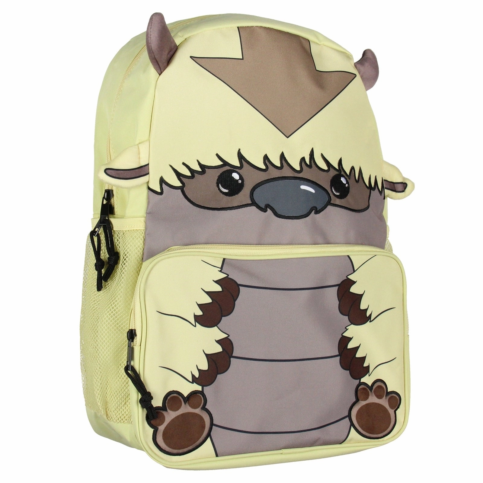 Appa Backpack Nickelodeon Avatar The Last Airbender Appa The Sky Bison 17" Backpack Laptop School Travel Book Bag - One Size