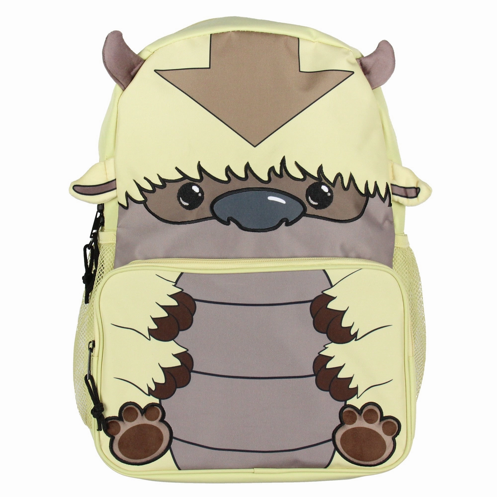 Appa Backpack Nickelodeon Avatar The Last Airbender Appa The Sky Bison 17" Backpack Laptop School Travel Book Bag - One Size