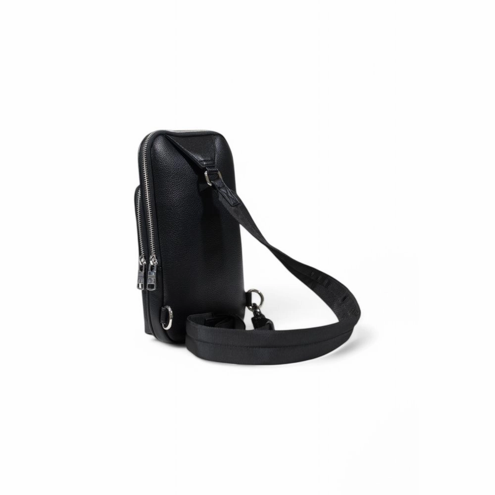 Armani Exchange Black Polyester Backpack