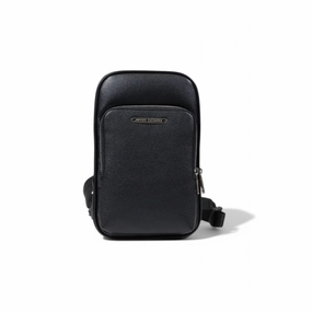 Armani Exchange Black Polyester Backpack