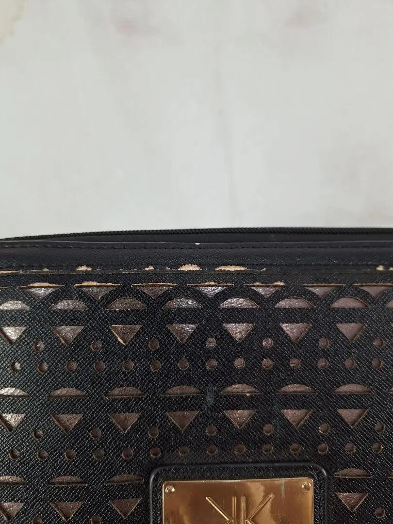 Assorted Brands Rose Gold Cut Out Practical Clutch