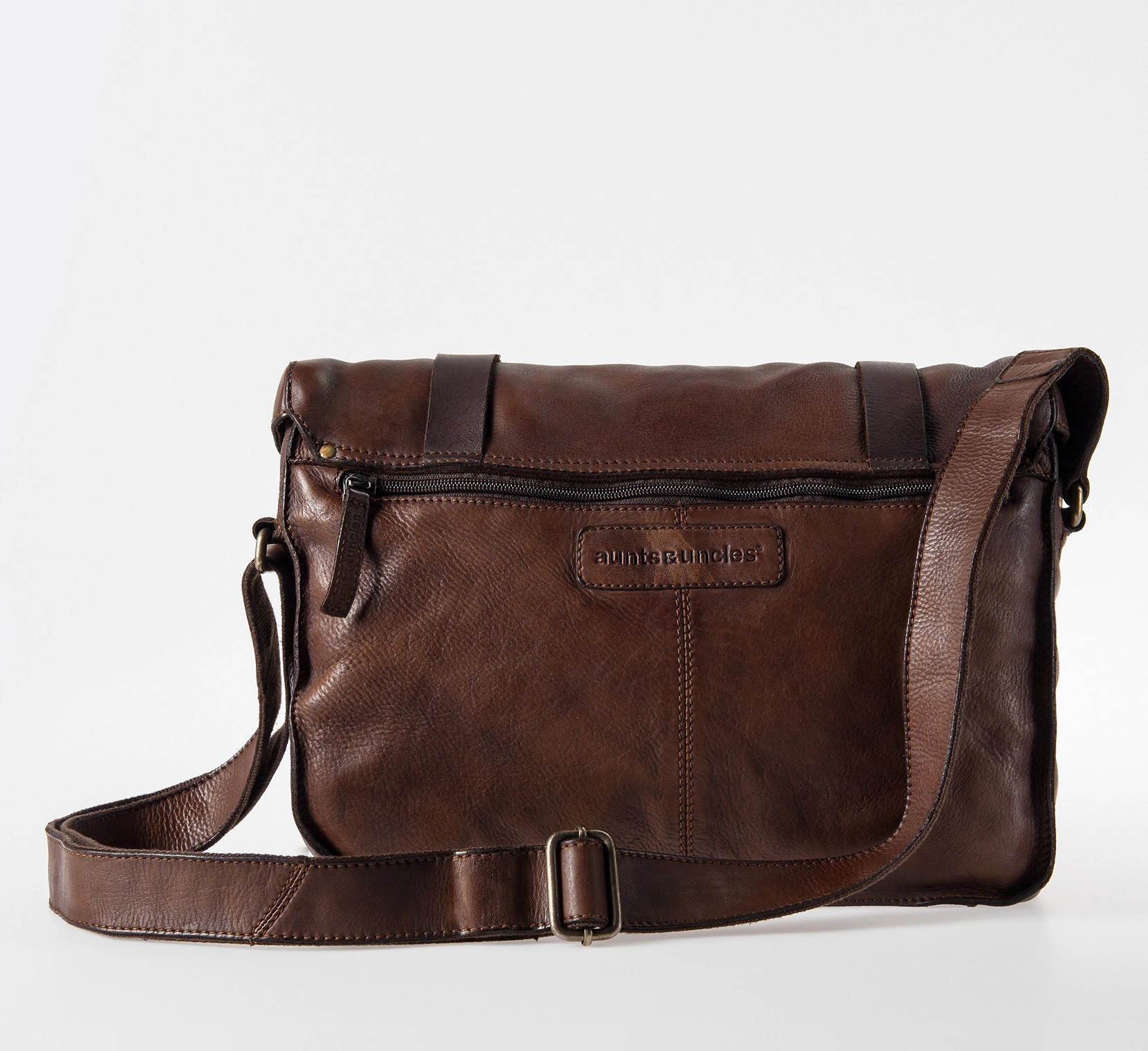 Aunts & Uncles Barber Shop The Anchor Messenger Bag