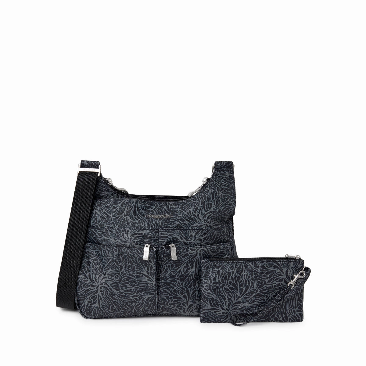 baggallini Cross Over Crossbody with RFID