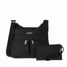baggallini Cross Over Crossbody with RFID