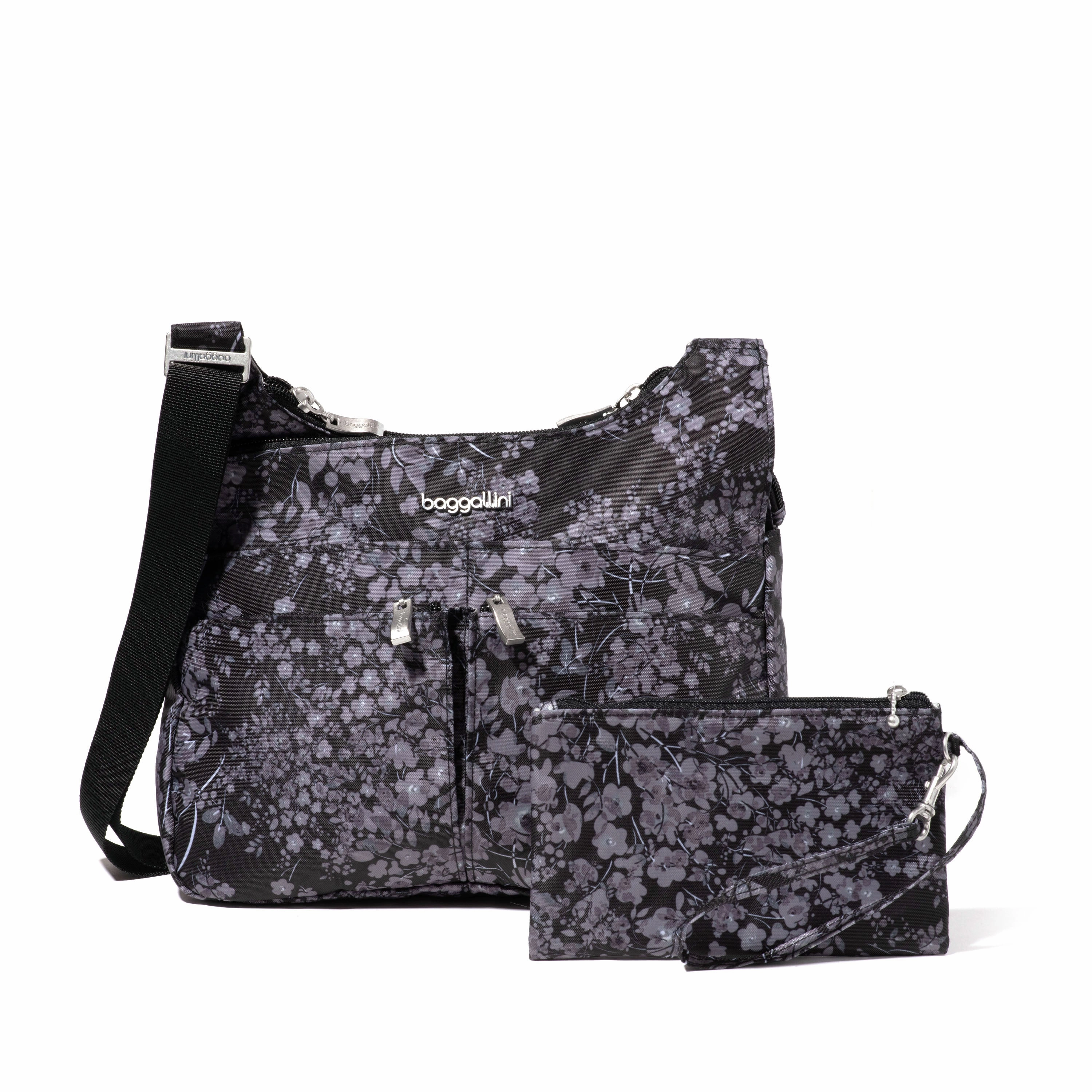 baggallini Cross Over Crossbody with RFID