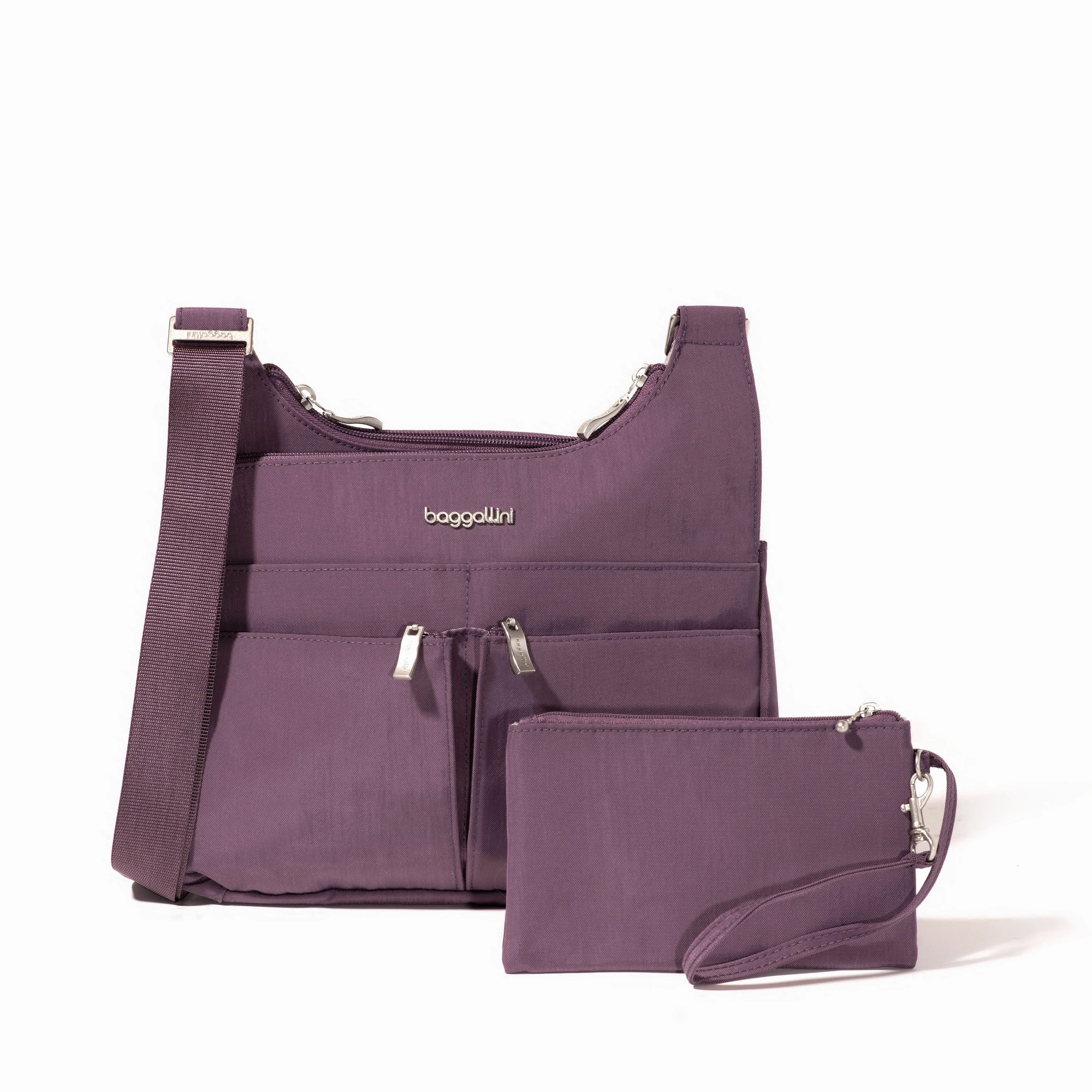 baggallini Cross Over Crossbody with RFID