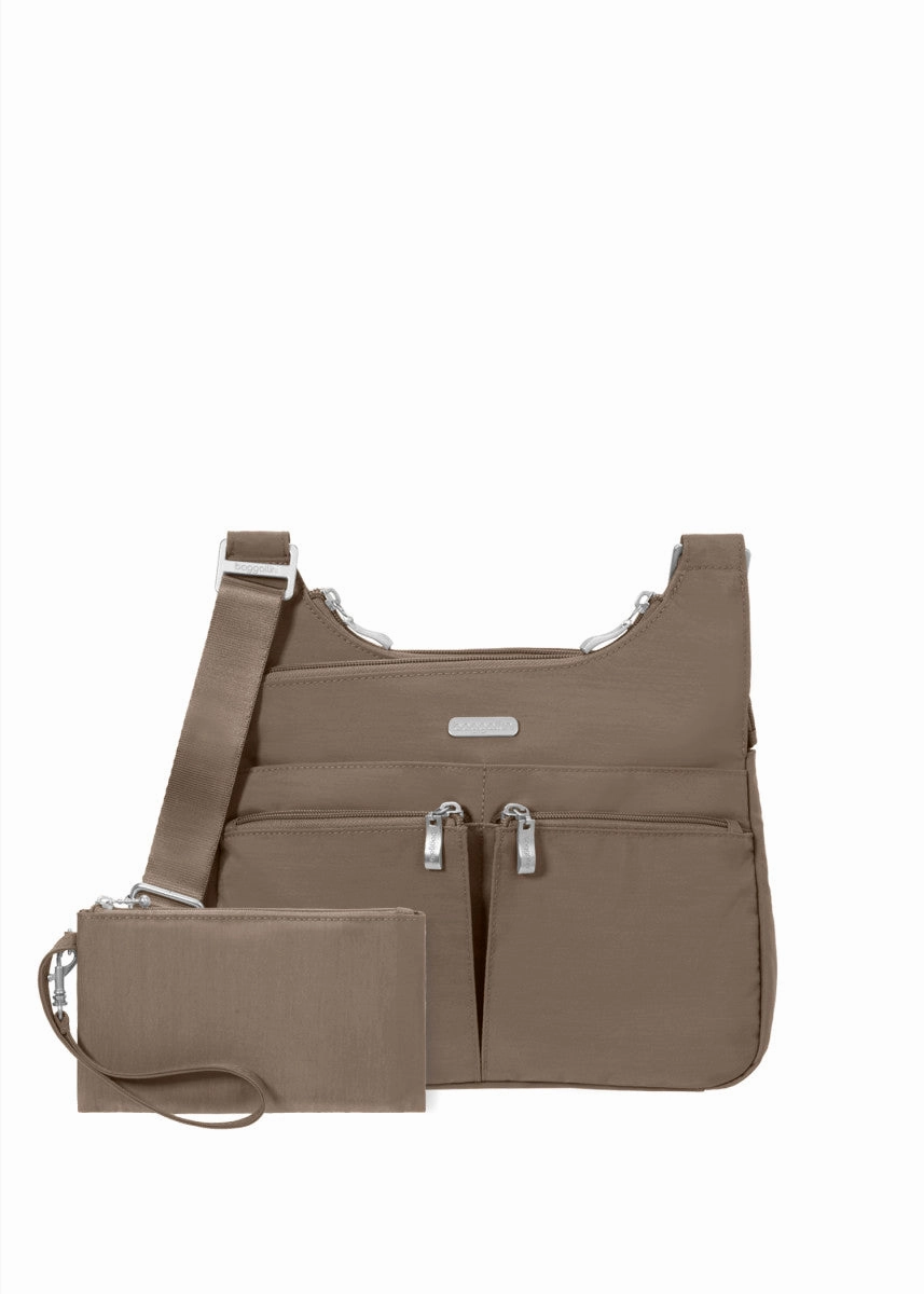 baggallini Cross Over Crossbody with RFID