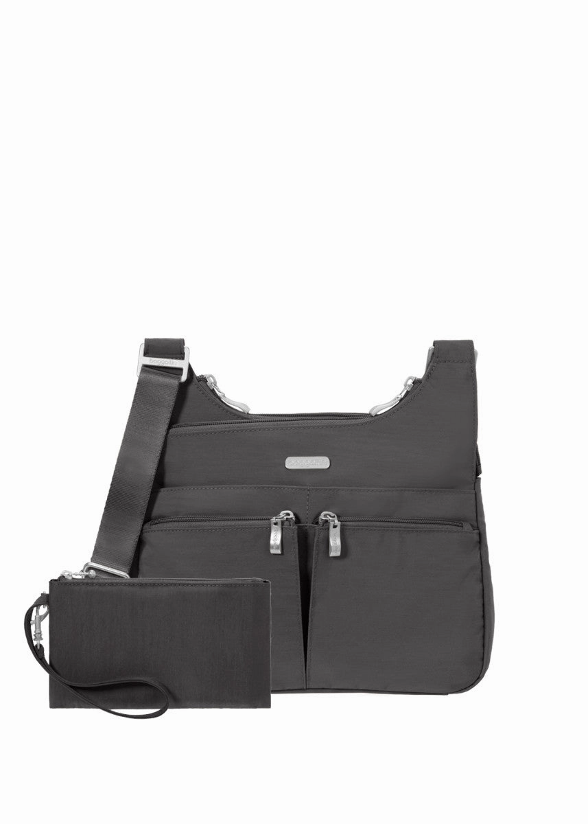 baggallini Cross Over Crossbody with RFID