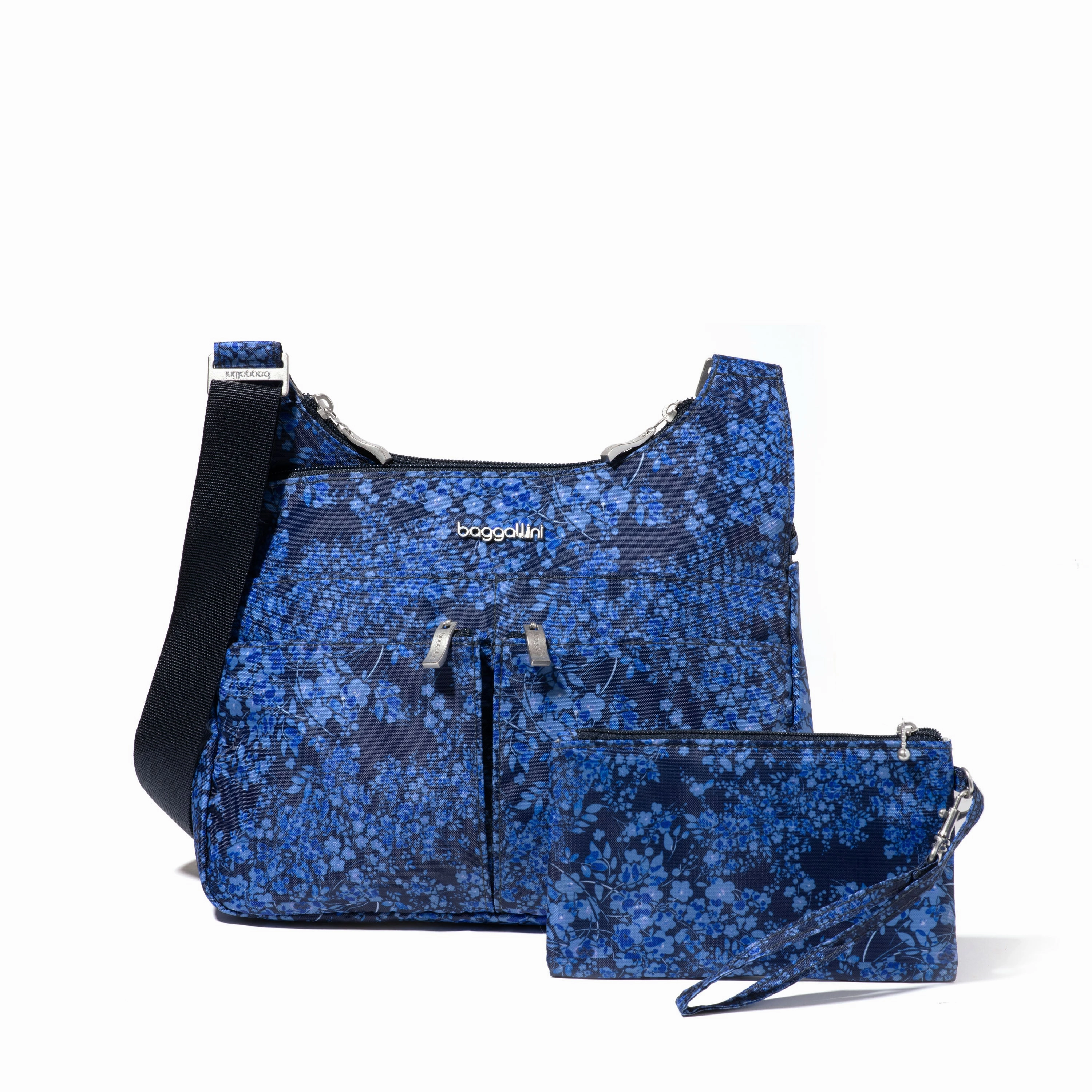 baggallini Cross Over Crossbody with RFID