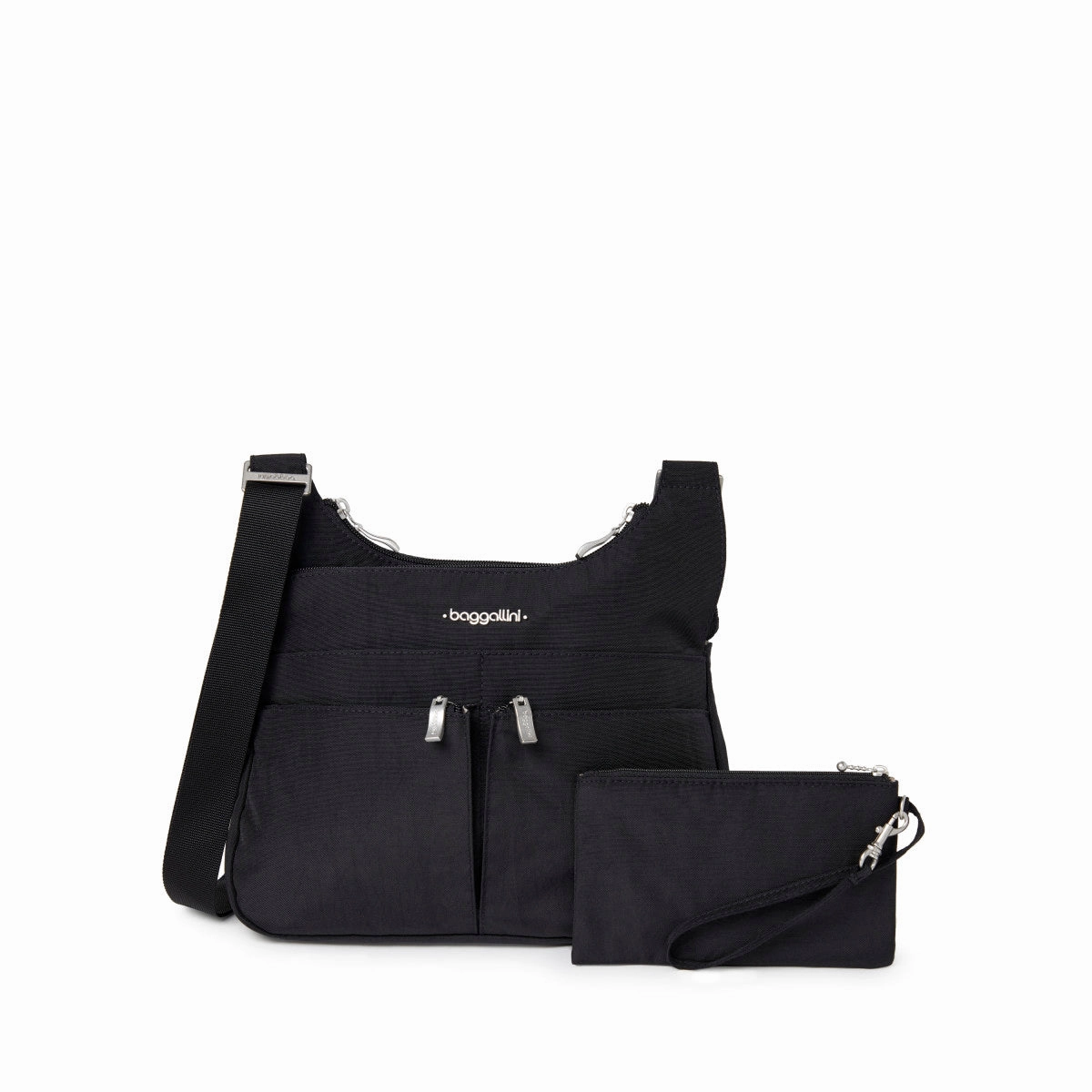 baggallini Cross Over Crossbody with RFID