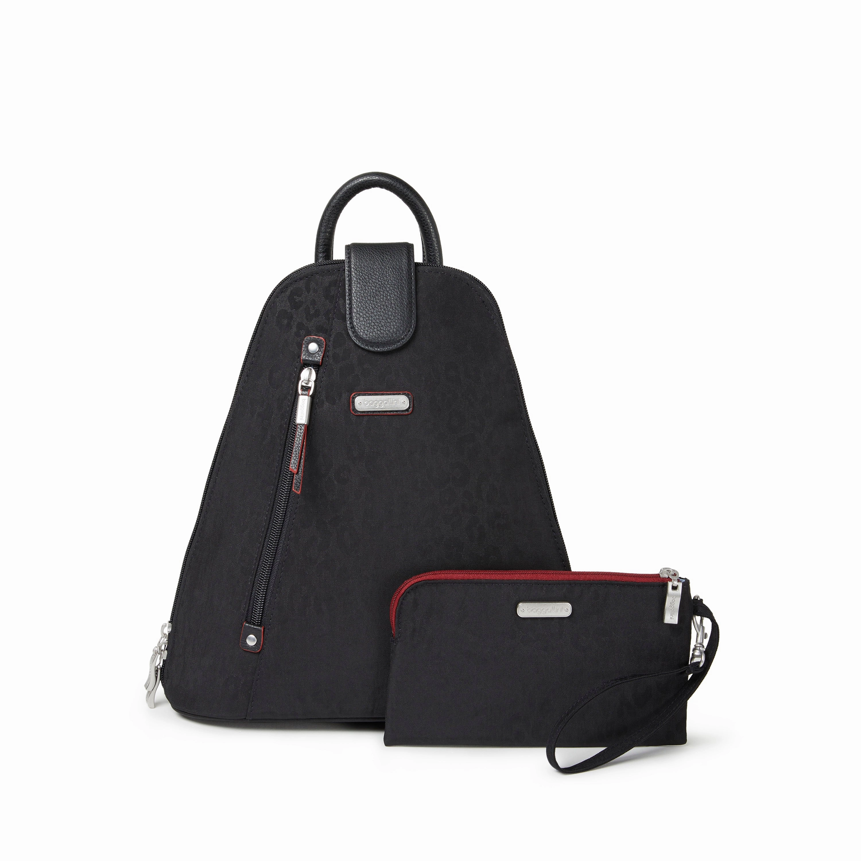 baggallini Women's Metro Backpack with RFID Phone Wristlet
