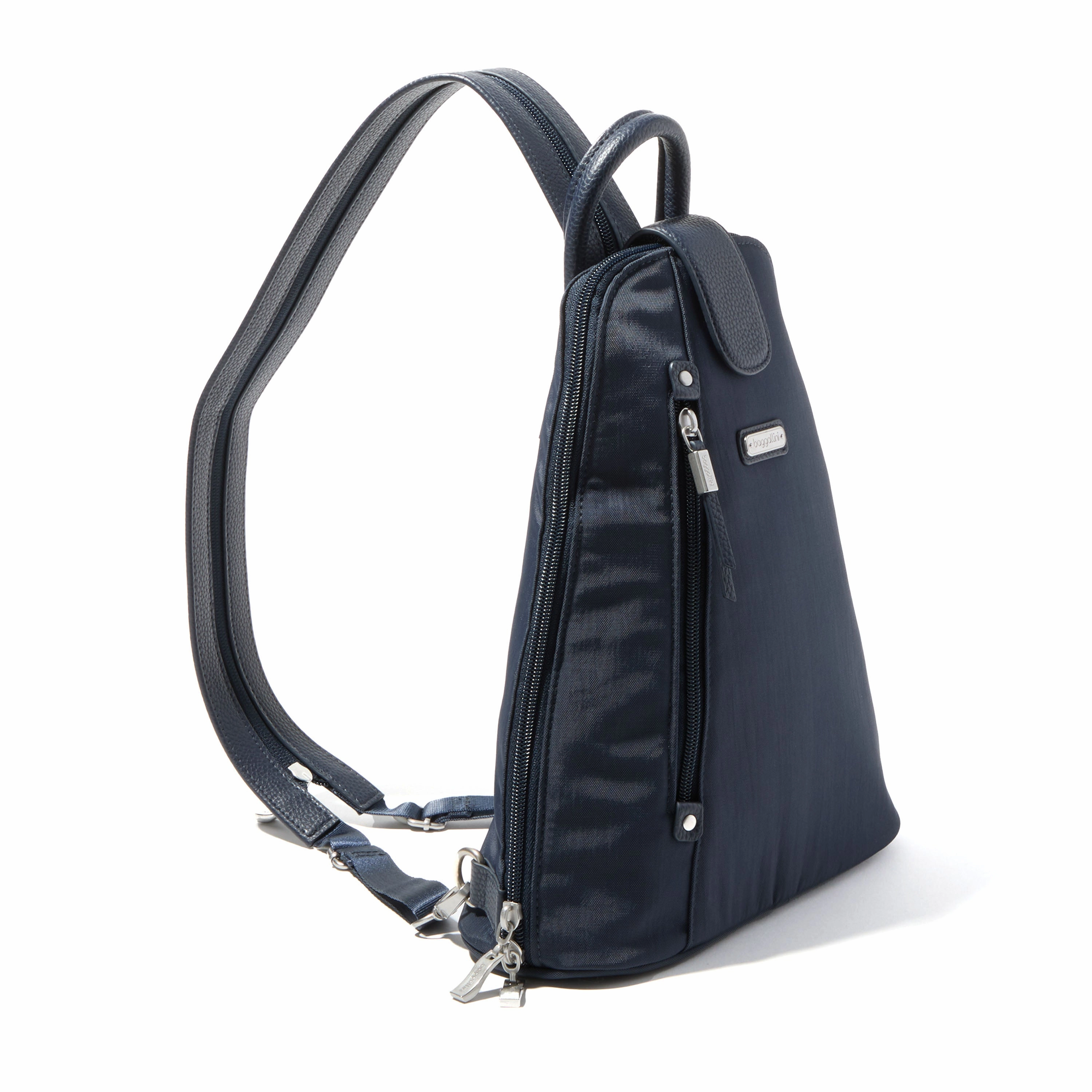 baggallini Women's Metro Backpack with RFID Phone Wristlet