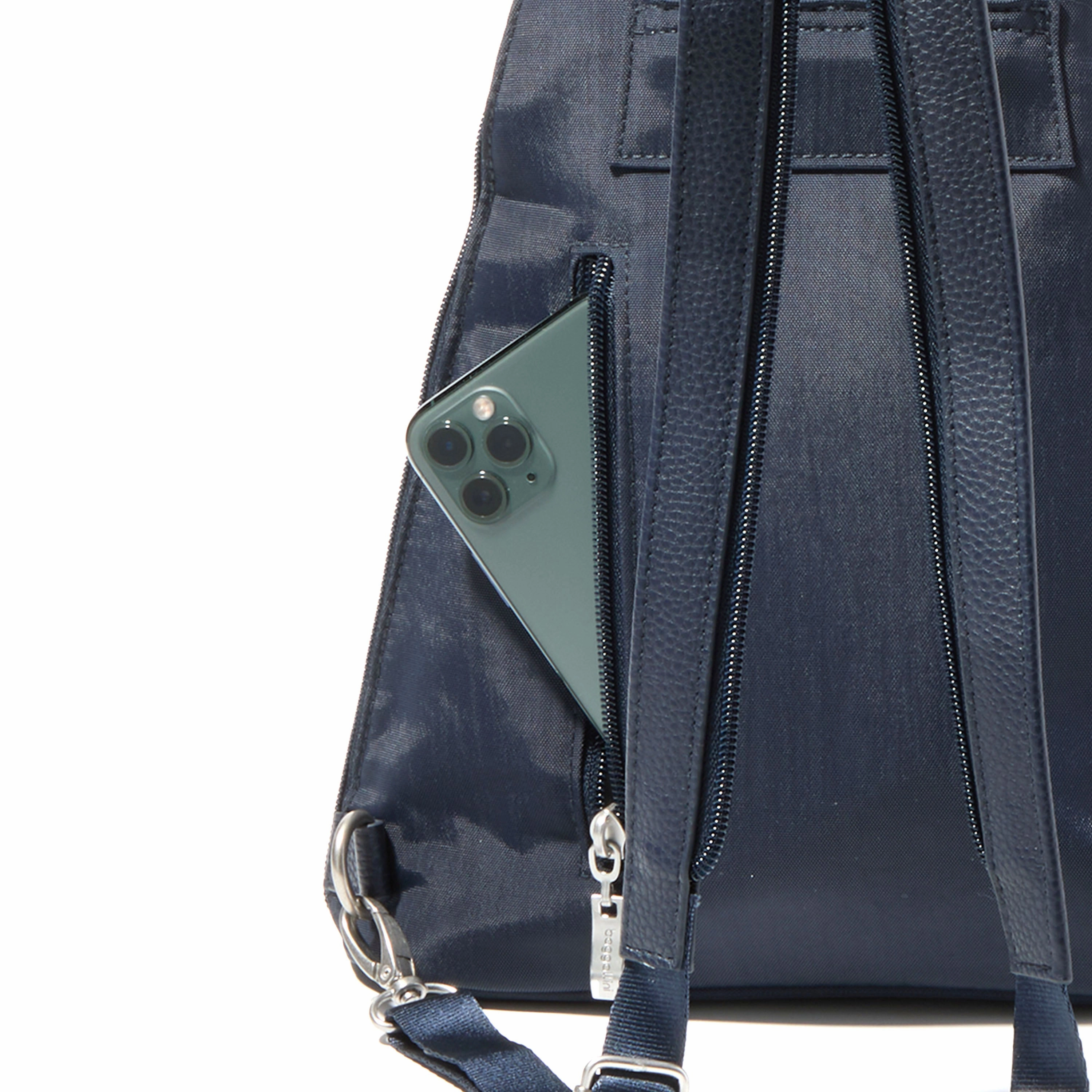 baggallini Women's Metro Backpack with RFID Phone Wristlet