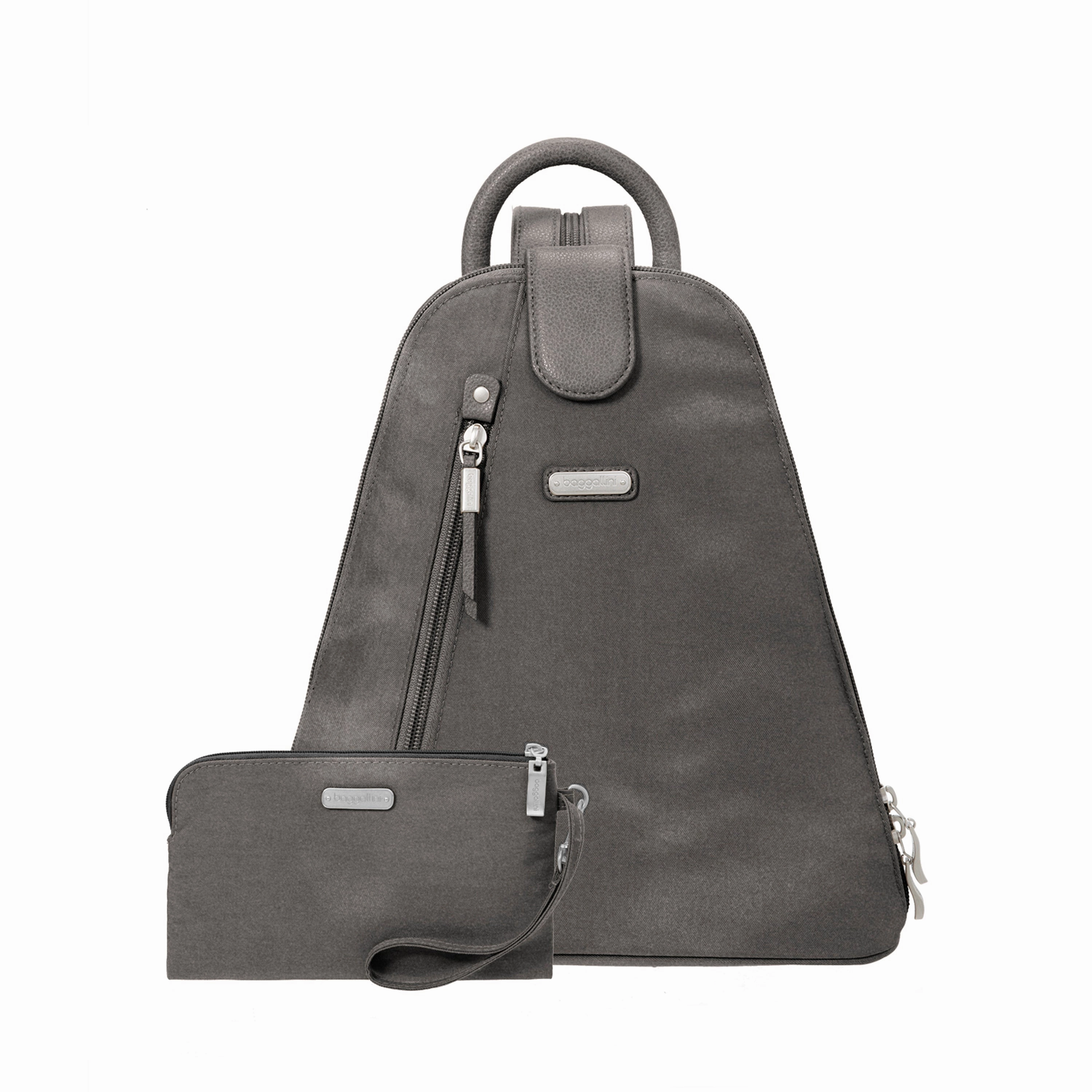 baggallini Women's Metro Backpack with RFID Phone Wristlet