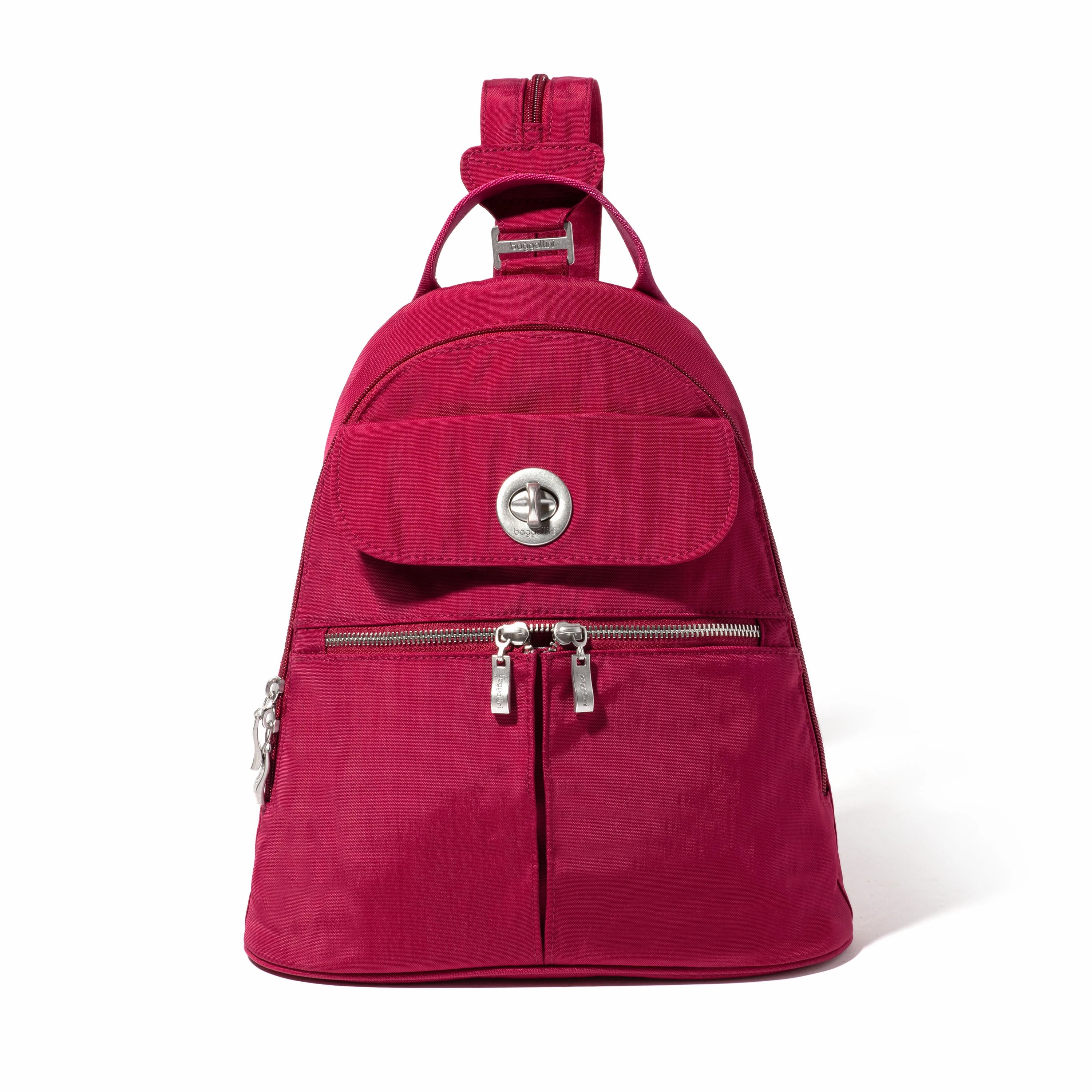 baggallini Women's Naples Convertible Sling Backpack