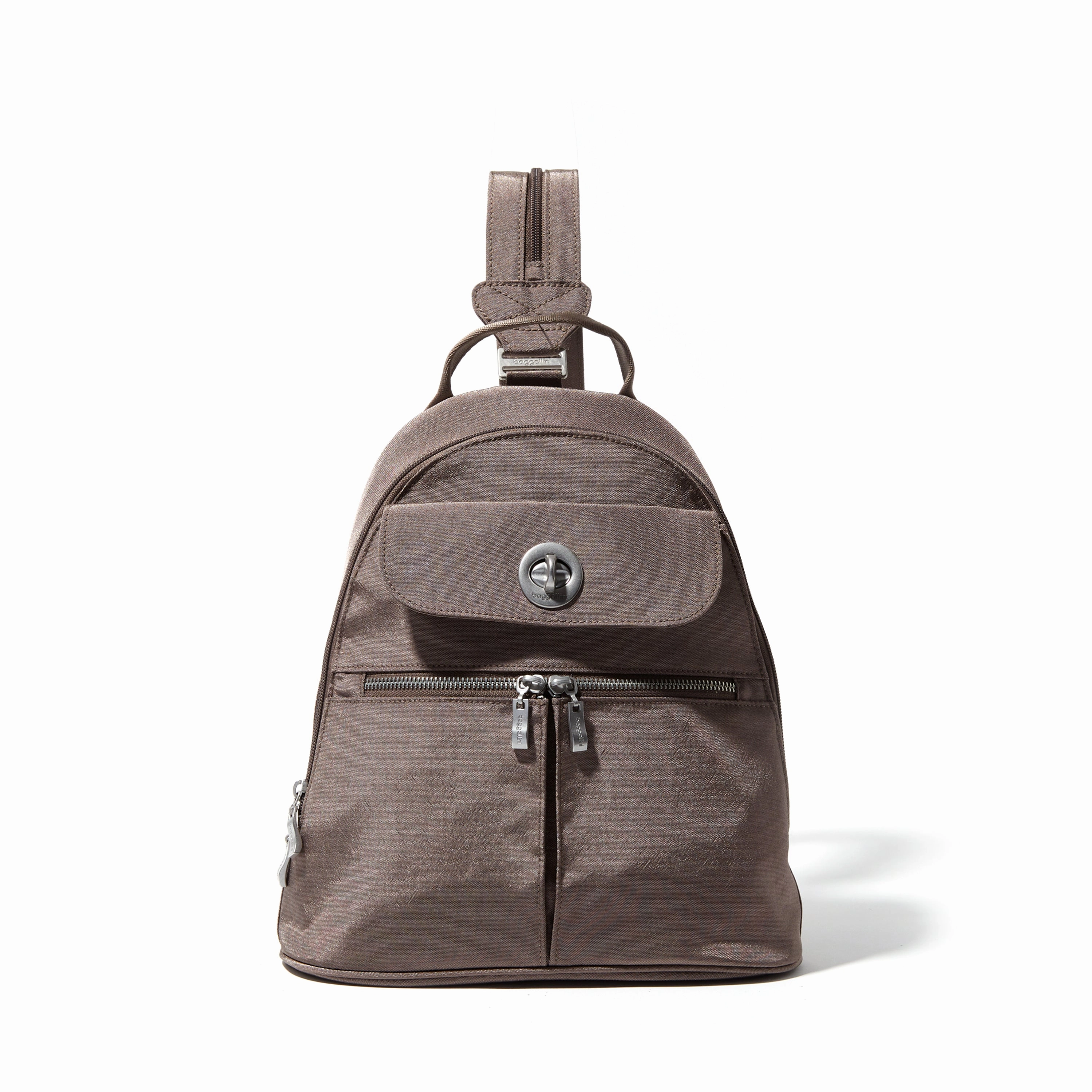 baggallini Women's Naples Convertible Sling Backpack