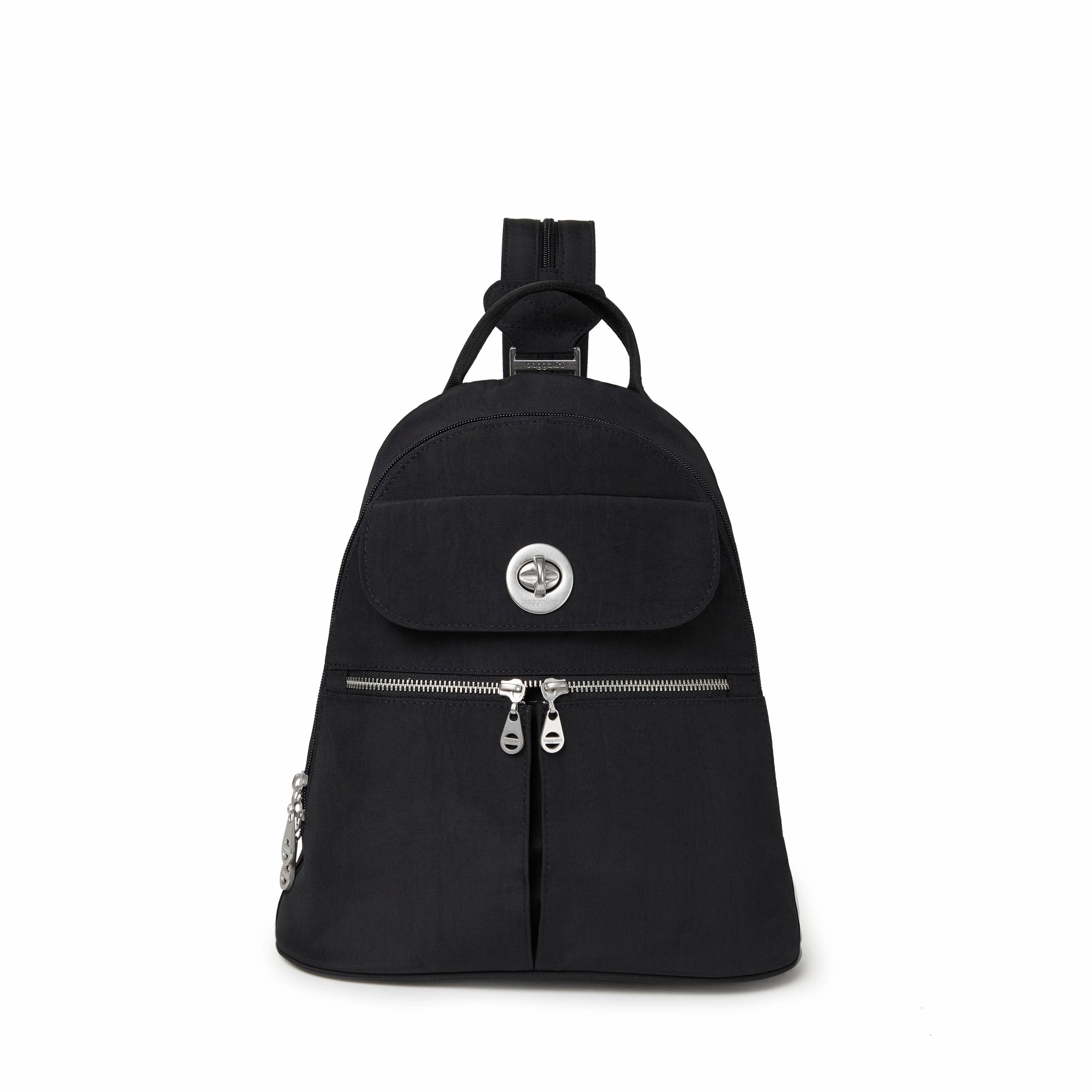 baggallini Women's Naples Convertible Sling Backpack
